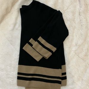 Brown and Tan Stripped Sweater